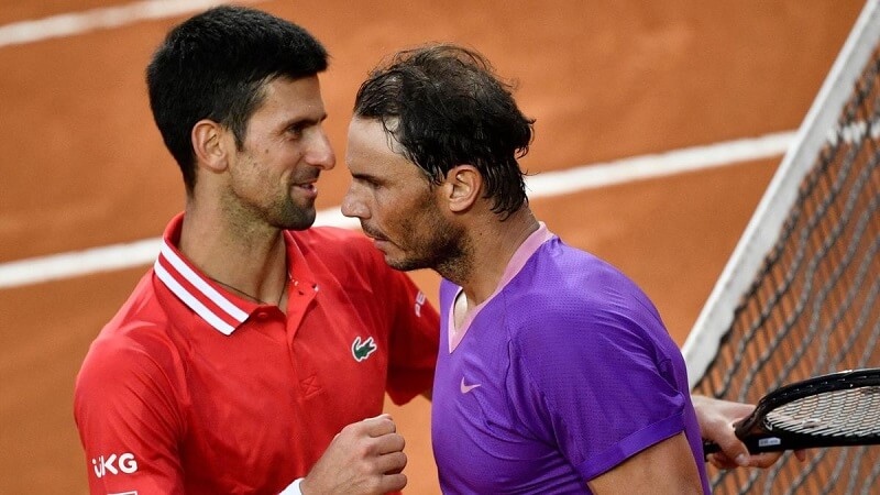 Djokovic và Nadal quét sạch các tài năng trẻ. (Ảnh: Eurosport)