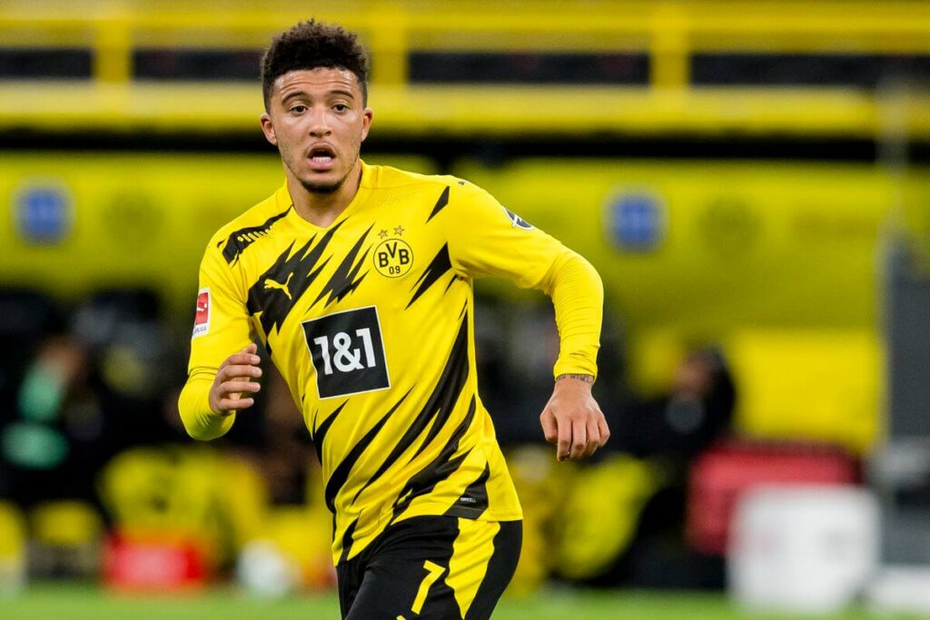 Sancho mùa này chơi 23 trận tại Bundesliga, có 8 bàn thắng và 11 kiến tạo