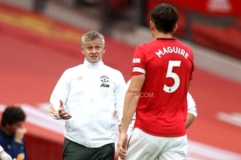 Solskjaer hy vọng Maguire kịp trở lại. (Ảnh: Twitter)