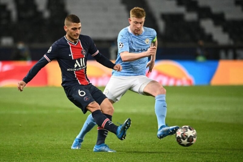 Verratti rất mạnh về khoản đi bóng và kiến tạo