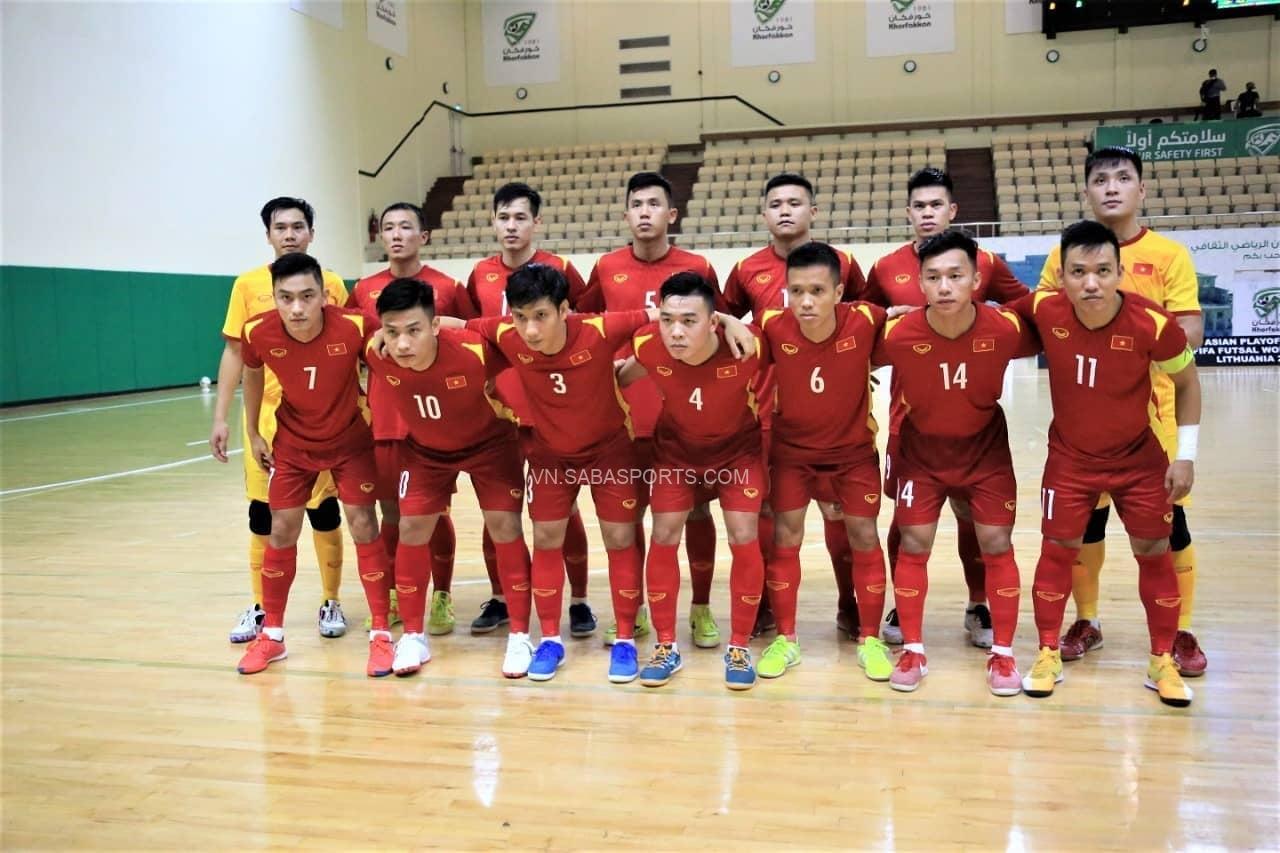 Trước lượt về trận Play-off World Cup Futsal: Vì sao lợi thế trong tay Việt Nam?