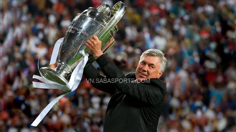 Ancelotti trong nhiệm kỳ đầu tiên tại thủ đô Madrid. (Ảnh: Twitter)