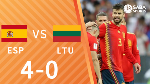 Tây Ban Nha vs Lithuania - Giao hữu Quốc tế