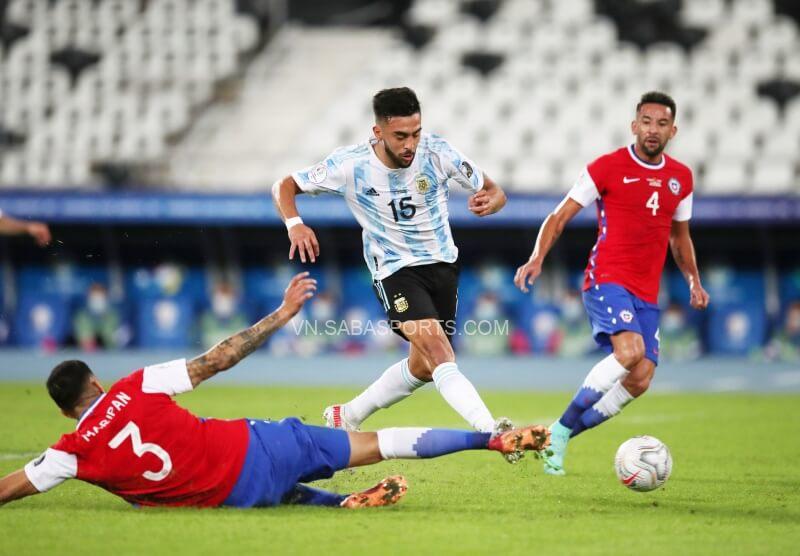 Tuyển thủ Argentina đang thi đấu Copa America 2021 tại Brazil