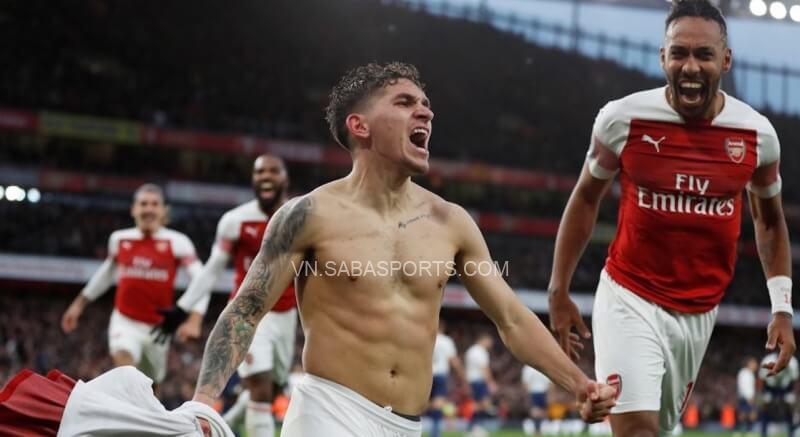 Torreira thi đấu rất hay ở mùa giải 2018/19