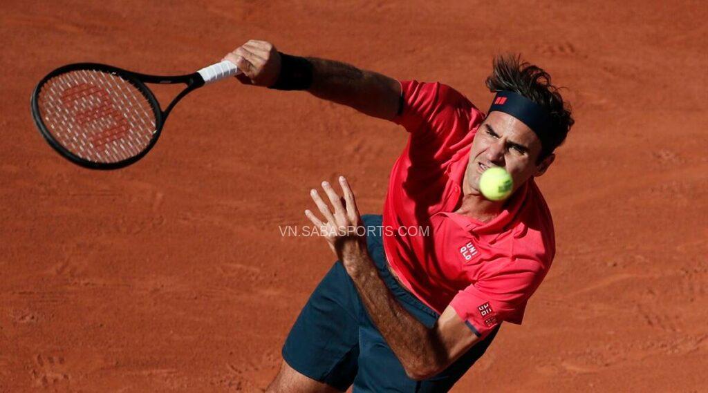 Federer giành được 8 pha giao bóng ăn điểm trực tiếp ở trân này