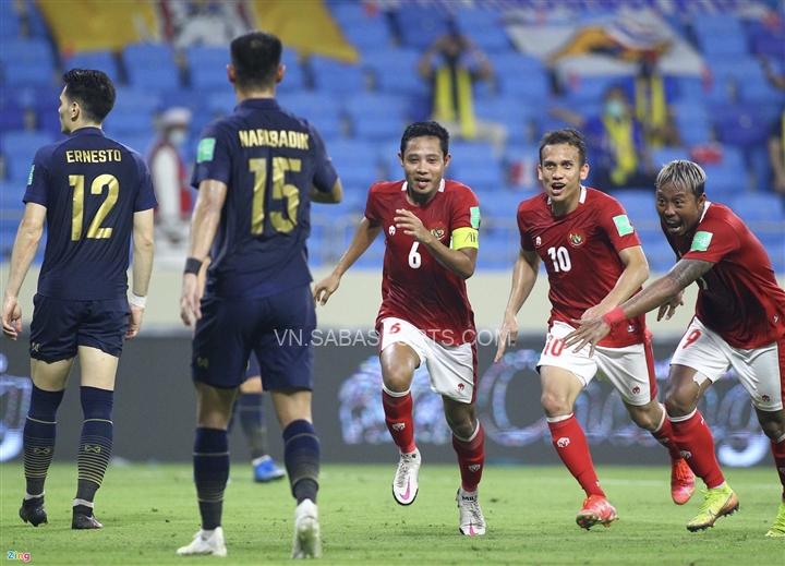 Evan Dimas ghi bàn thắng mang về điểm số đầu tiên cho Indonesia