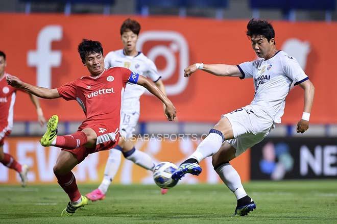 Viettel thua đau phút bù giờ trước nhà vô địch AFC Champions League