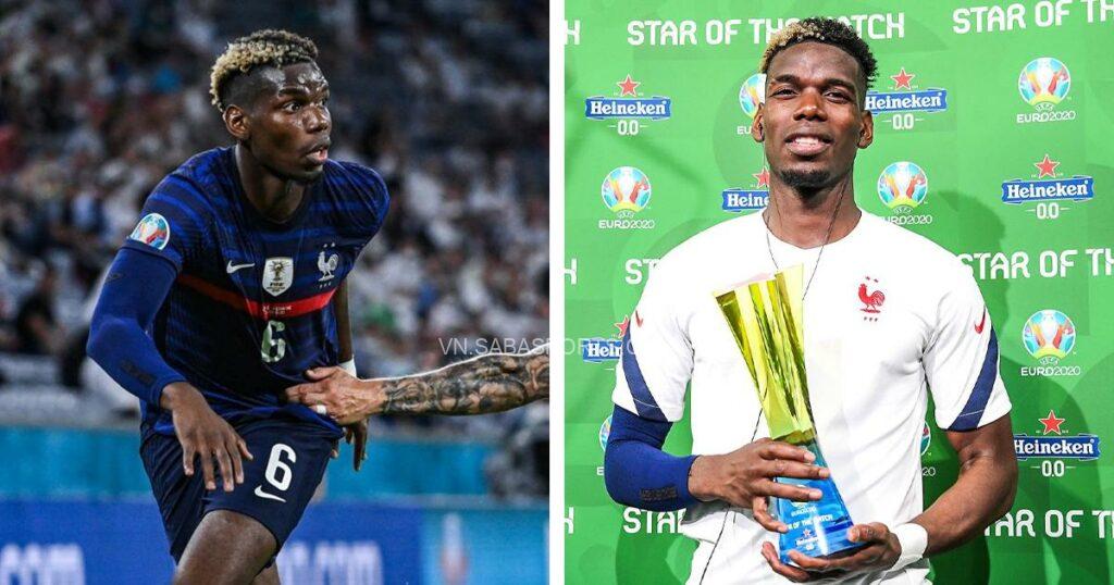 Pogba là cầu thủ hay nhất cuộc đại chiến giữa Pháp và Đức