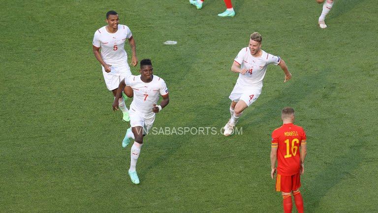 Embolo ghi bàn đầu tiên cho tuyển Thụy Sĩ ở Euro 2020.