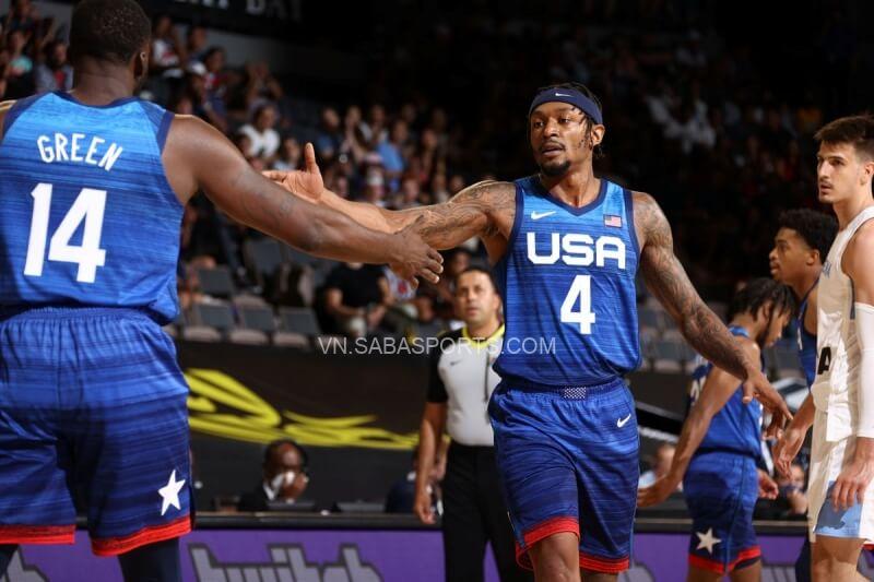 Beal là người ghi nhiều điểm nhất trận gặp Argentina