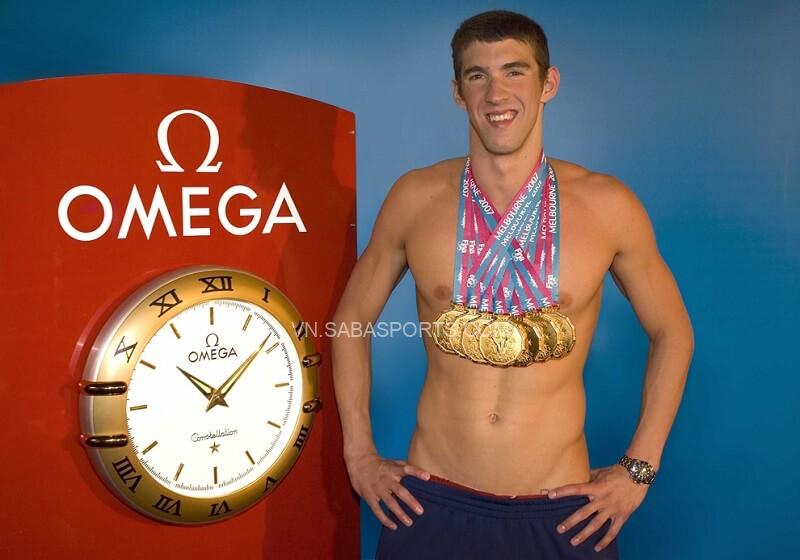 Huyền thoại bơi lội Michael Phelps - người có 28 HC - là niềm tự hào của Hoa Kỳ. (Ảnh: Marca)