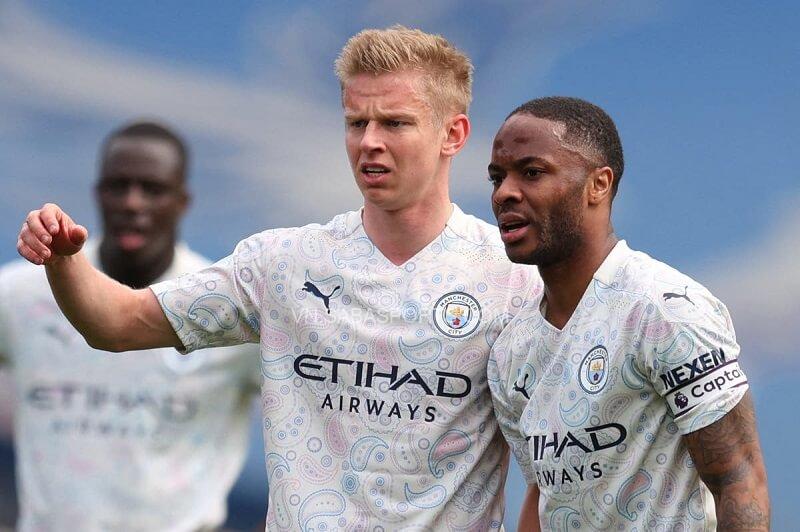 Zinchenko là đồng đội của Raheem Sterling ở Manchester City. (Ảnh: Thể thao 247)