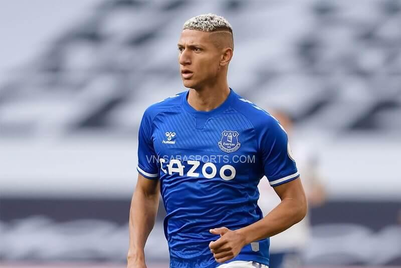 Richarlison đã ghi 42 bàn trong màu áo Everton. (Ảnh: Twitter)