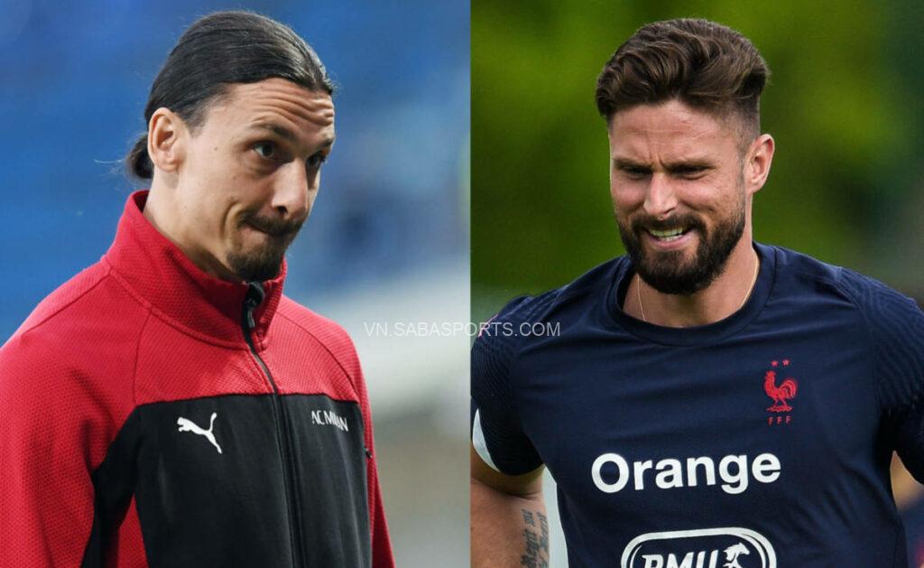 Giroud sẽ san sẻ trọng trách ghi bàn với Ibrahimovic ở mùa tới