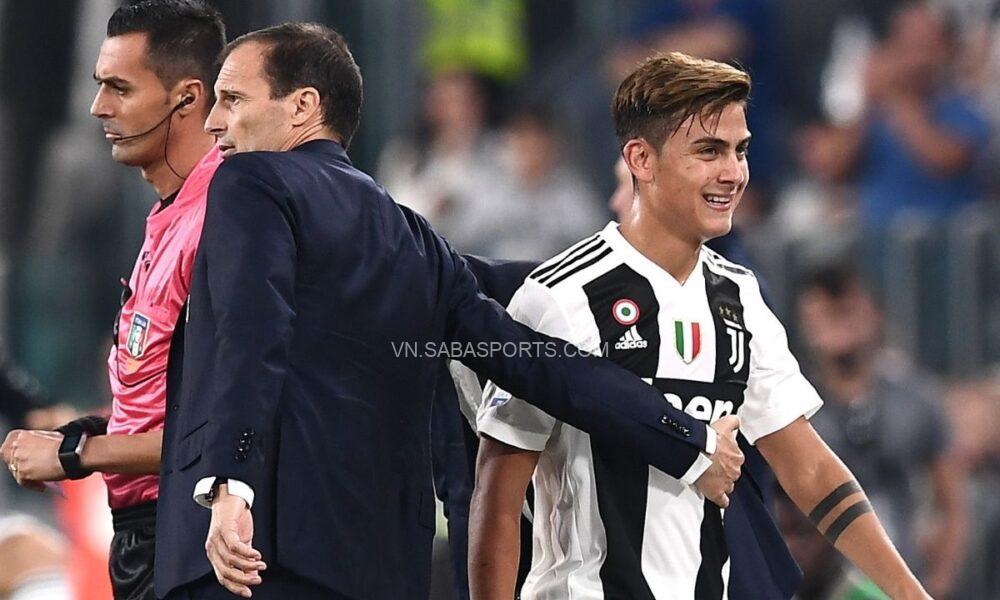 Dybala sẽ là nhân tố quan trọng với Juve khi Allegri đã quay trở lại