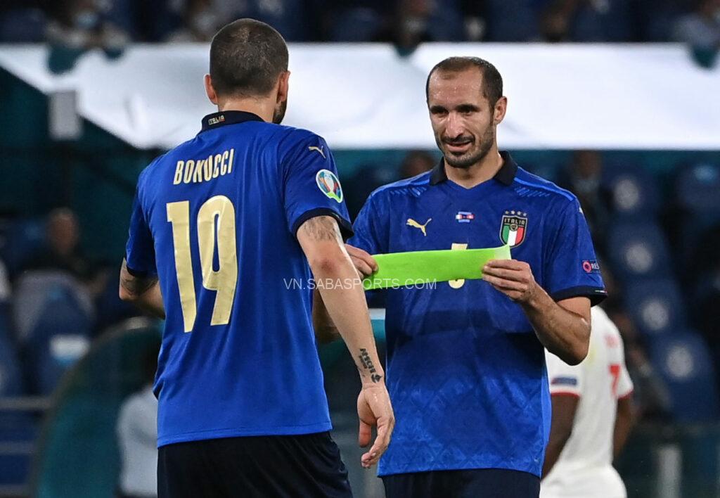 Kể từ năm 2015, mỗi khi Chiellini và Bonucci đá chính cùng nhau ĐT Ý chưa bao giờ thua