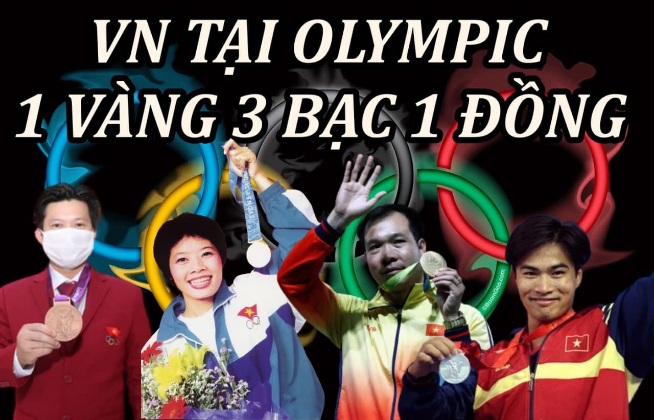 5 tấm huy chương lịch sử của thể thao Việt Nam ở các kỳ Olympic