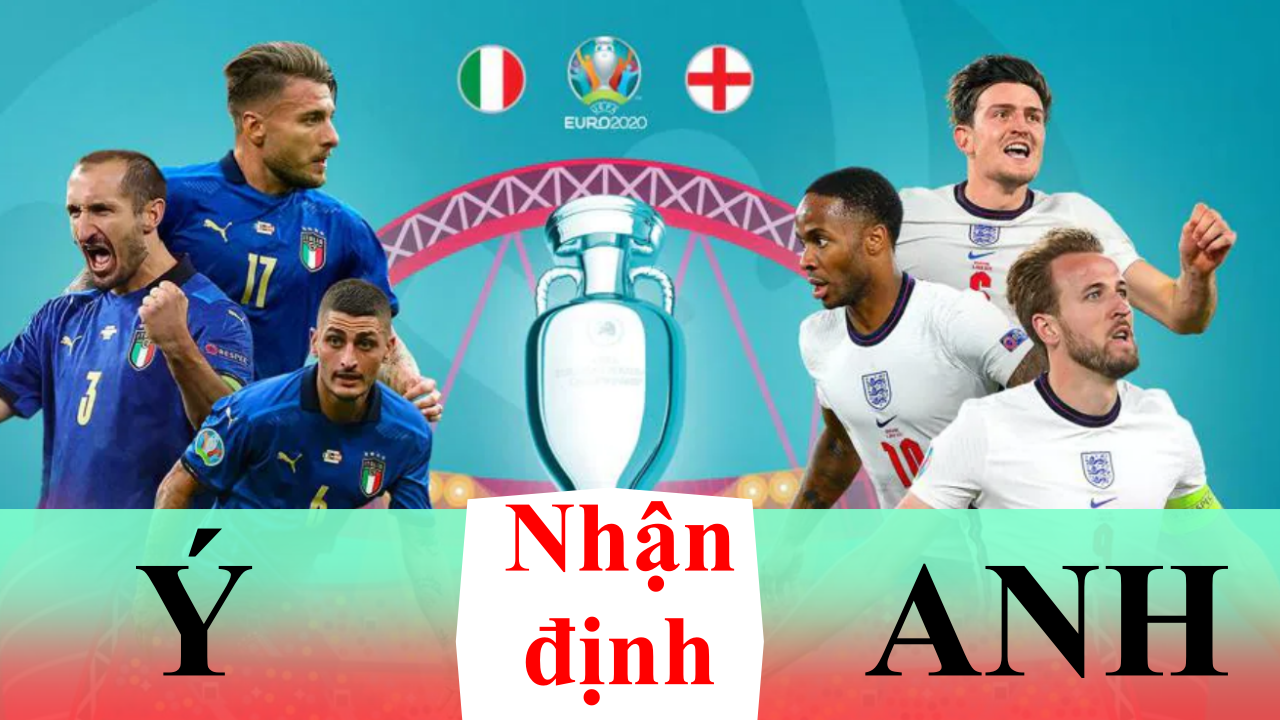 Nhận định Euro 2020 – Ý vs Anh