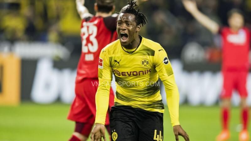 Quãng thời gian ở Dortmund là lúc Batshuayi thăng hoa nhất