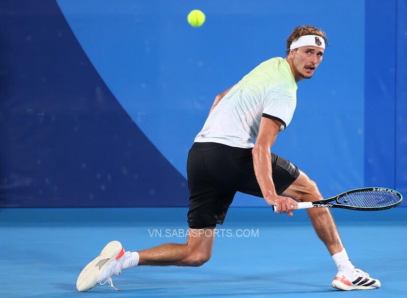 Zverev đang rất hưng phấn. (Ảnh: Twitter)