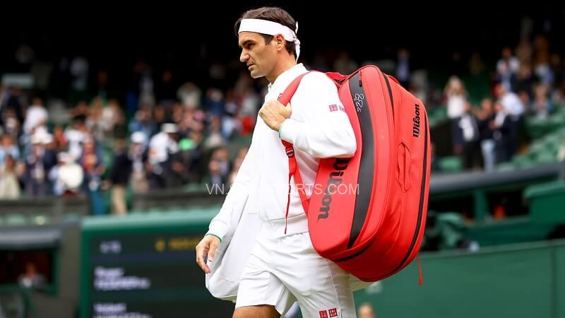 Chấn thương đã hành hạ Federer suốt những năm qua. (Ảnh: Twitter)