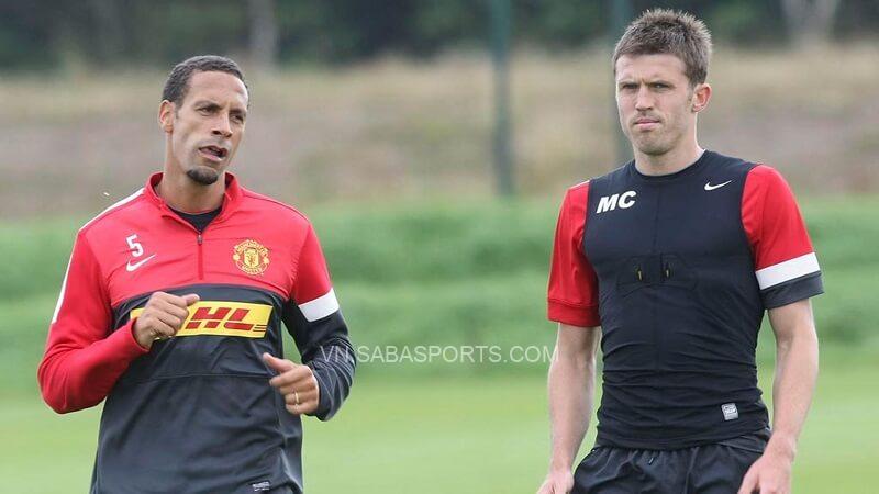 Carrick là hình mẫu tiền vệ phòng ngự mà Ferdinand yêu thích. (Ảnh: Sky Sports)