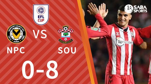 Newport County vs Southampton - vòng 2 cúp Liên đoàn Anh 2021/22