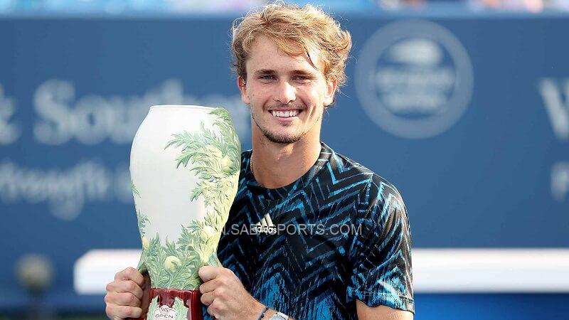 Zverev lên ngôi ở Cincinnati. (Ảnh: ATP Tour)