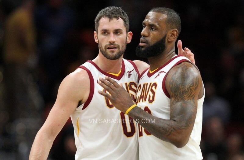 Love từng giành chức vô địch NBA cùng LeBron