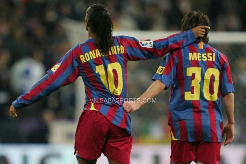 Messi chọn số 30 tại PSG như thời điểm đầu anh sát cánh tại Barca với Ronaldinho