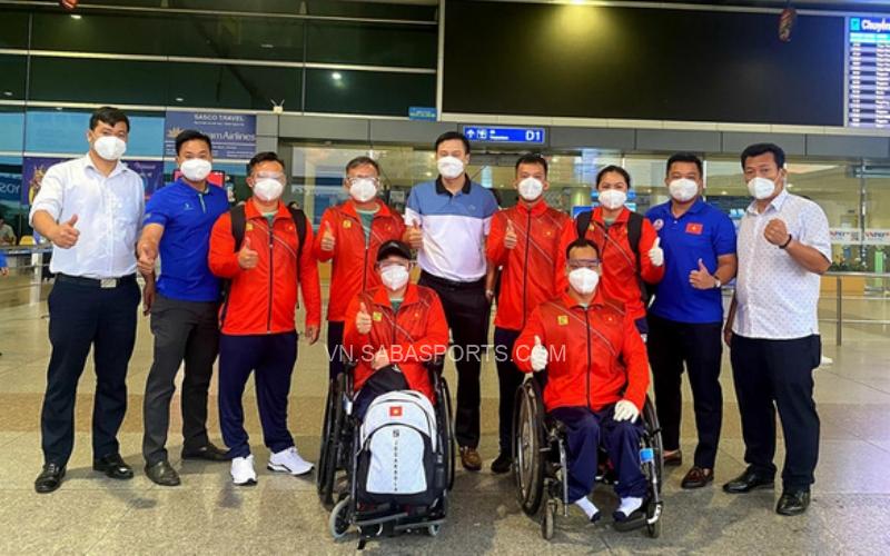 Các đại diện của thể thao Việt Nam đã lên đường đến Tokyo dự Paralympic