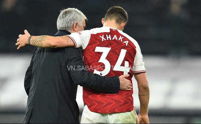 Mourinho đã không có được Xhaka như mong muốn ban đầu