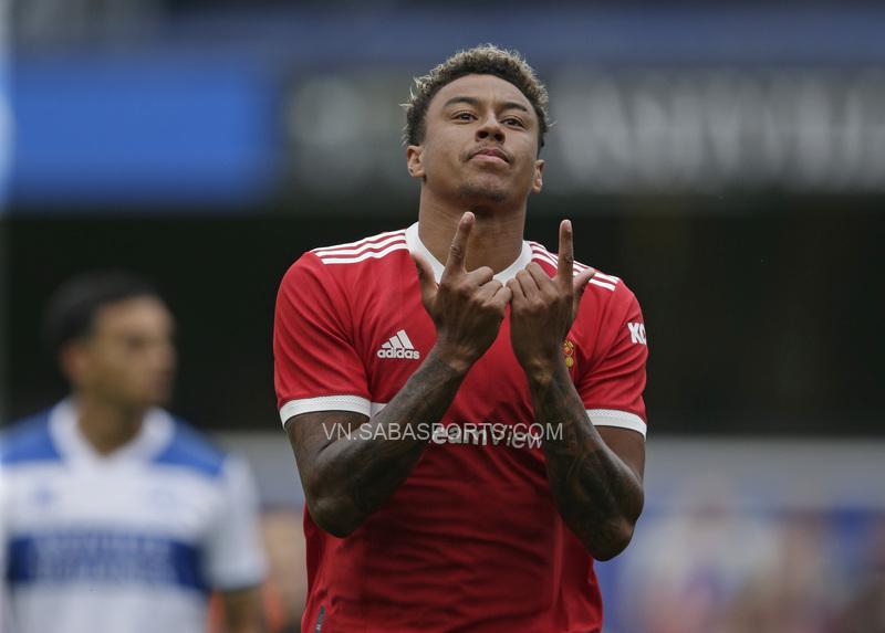 Lingard đã có những trận giao hữu tiền mùa giải chơi tốt cho Man United