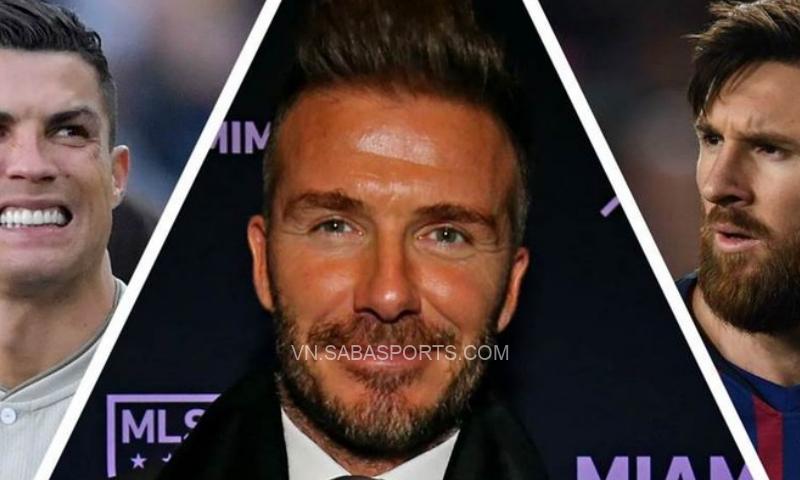 Beckham muốn mang về cả Ronaldo và Messi cho đội bóng của ông