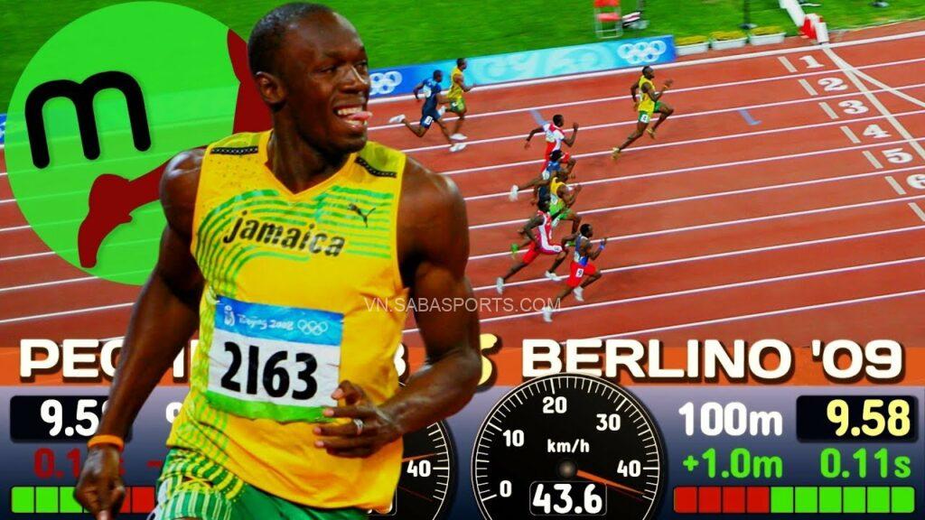 Usain Bolt hiện vẫn là người giữ kỷ lục thế giới ở đường chạy 100m