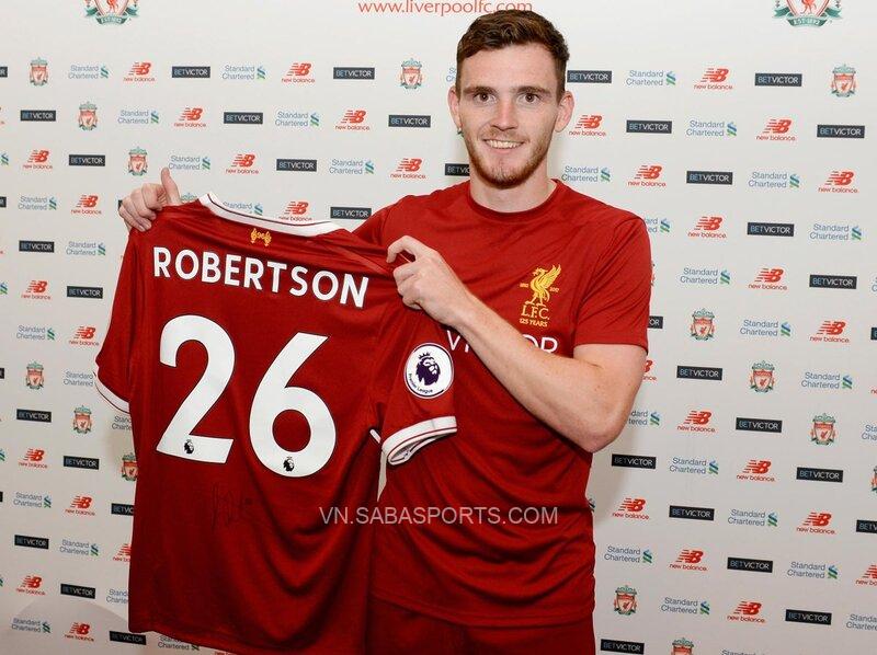 Robertson gia hạn hợp đồng với Liverpool 