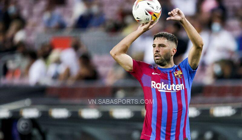 Jordi Alba đã gắn bó với Barcelona kể từ năm 2012