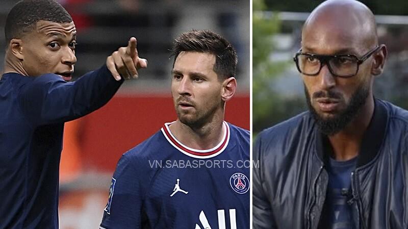 Anelka: “Messi phải phục vụ Mbappe”