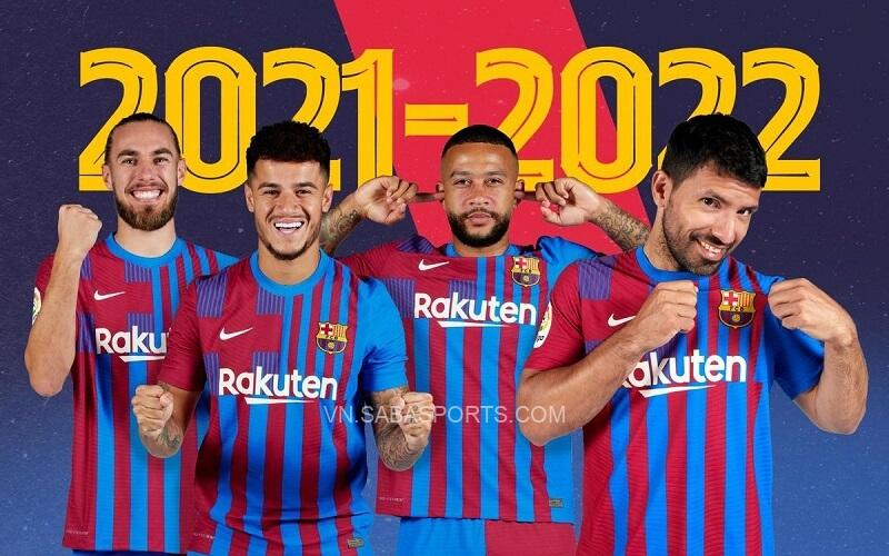 Áo sân nhà của Barca. (Ảnh: FC Barcelona)