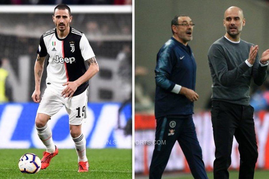 Lần gần nhất Bonucci từ chối Pep là hè 2020