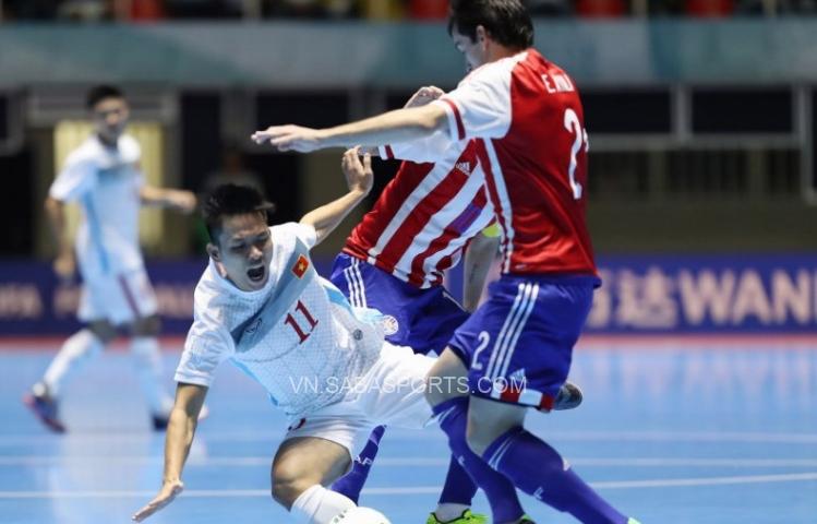 Văn Vũ từng ghi bàn tại VCK futsal World Cup 2016