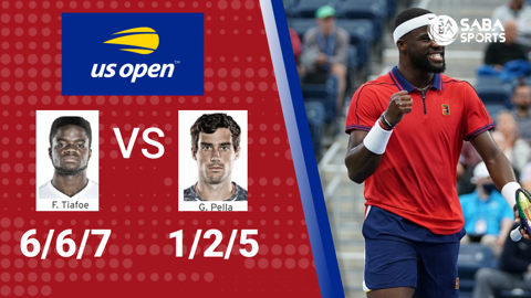 Frances Tiafoe vs Guido Pella - vòng 2 US Open 2021