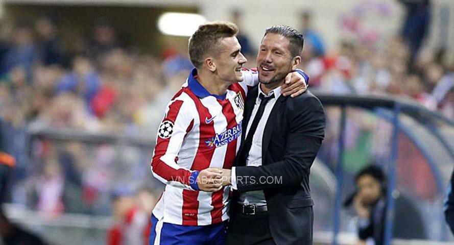 Griezmann đã làm nên tên tuổi dưới sự huấn luyện của Simeone