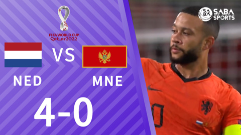 Hà Lan vs Montenegro - vòng loại World Cup 2022