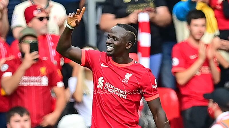 Mane có bàn thắng thứ 100 trong màu áo Liverpool ở trận đấu này