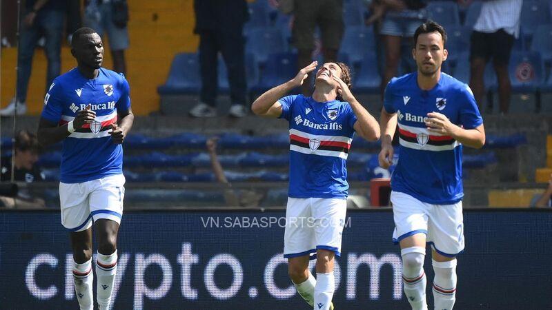 Sampdoria có thể hài lòng với 1 điểm ở trận đấu này