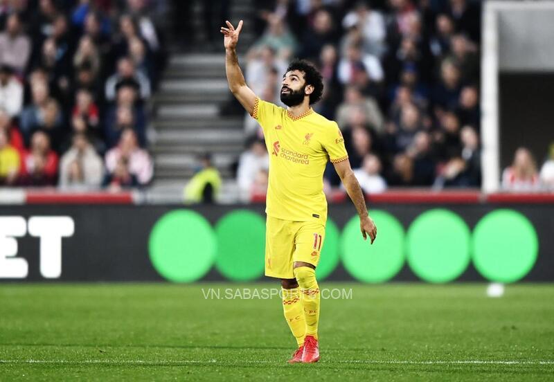 Salah đánh dấu bàn thắng thứ 100 trong màu áo của Liverpool