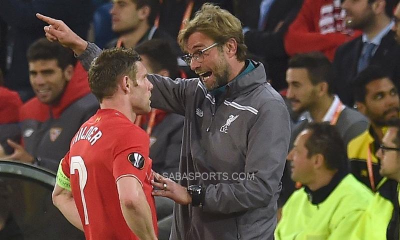 Klopp và Milner từng rất căng thẳng với nhau