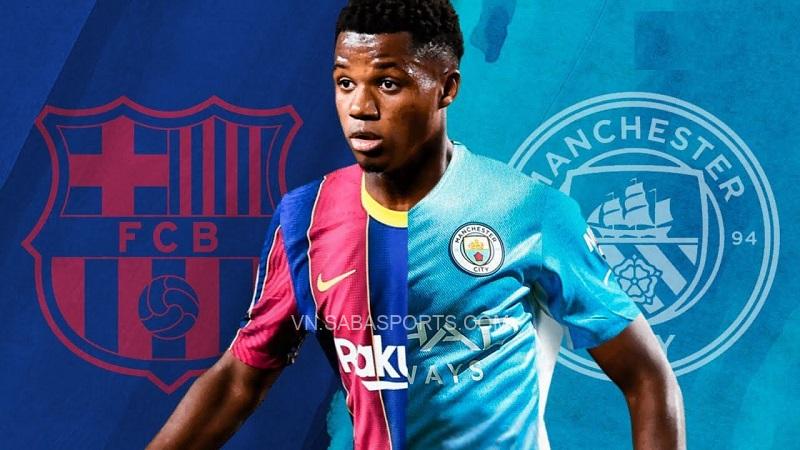 Fati được mời chào đến Man City, Barca cần tức tốc tìm cách giữ chân